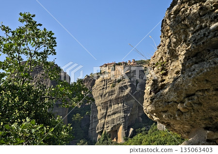 Monastery of Varlaam on a sunny day 135063403