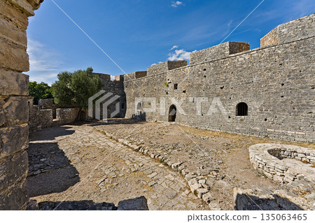 Porto Palermo castle from inside Porto Palermo castle from inside 135063465