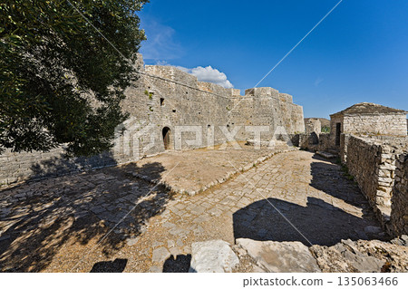 Porto Palermo castle from inside Porto Palermo castle from inside 135063466