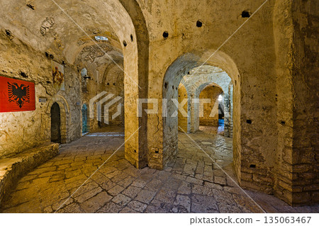 Porto Palermo castle from inside Porto Palermo castle from inside 135063467