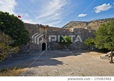 Porto Palermo castle from outside Porto Palermo castle from outside 135063468