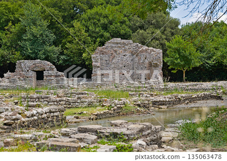 The archeological site of ancient Butrint 135063478