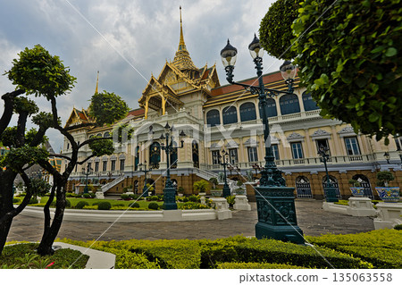 The Grand Palace Bangkok temple complex The Grand Palace Bangkok temple complex 135063558