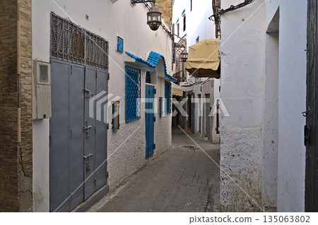 A random road in the city of Tanger A random road in the city of Tanger 135063802