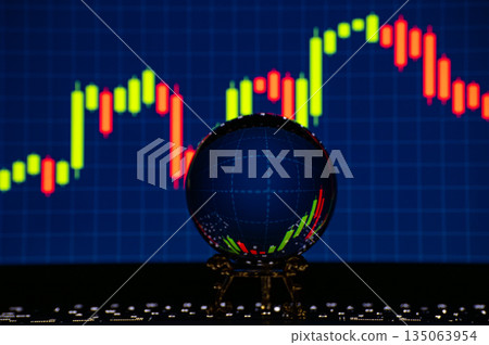 AI predicting 2026 business trends through advanced analytics, visualizing global growth and innovation for strategic decision making Parse 135063954