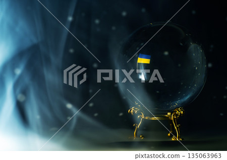 Ukraine Future Prediction Inside Crystal Ball Ukraine Future Prediction Inside Crystal Ball 135063963