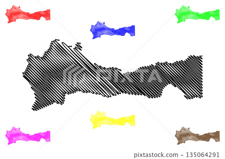 Alto Alegre municipality (State of Roraima, Municipalities of Brazil, Federative Republic of Brazil) map vector illustration, scribble sketch Alto Alegre map Alto Alegre municipality (State of Roraima, Municipalities of Brazil, Federative Republic of Brazil) map vector illustration, scribble sketch Alto Alegre map 135064291