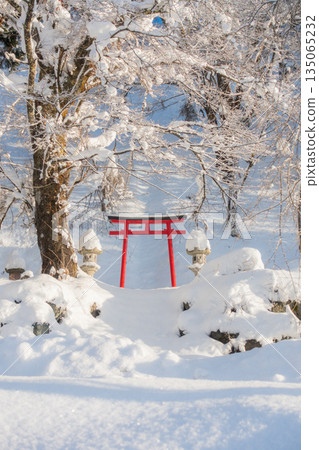 【冬季景色】登京山進山路線【白馬村,北安區】 【冬季景色】登京山進山路線【白馬村,北安區】 135065232