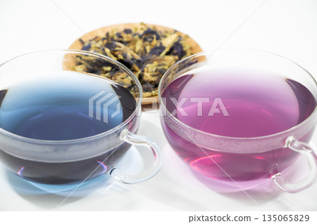 蝶豆花草茶 蝶豆花草茶 135065829