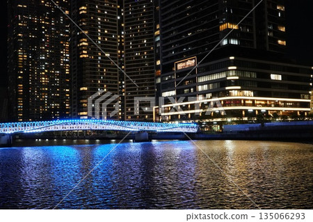 朝潮橋燈光秀 135066293