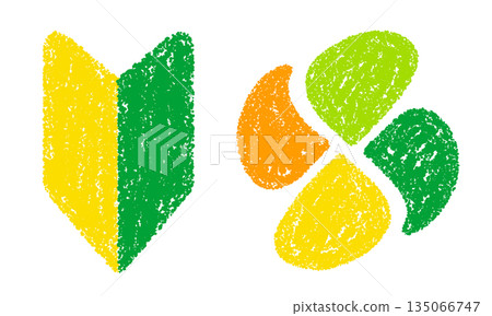 蠟筆材質：手繪楓葉圖案套裝（適合初學者） 135066747