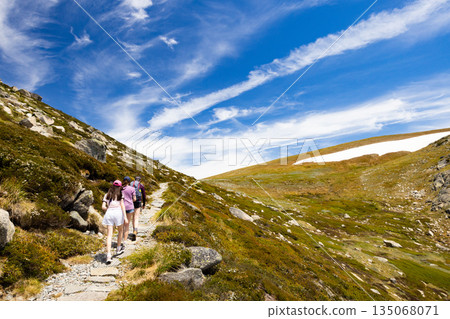 Blue Lake Walking Track in Australia 135068071