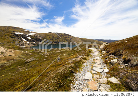 Blue Lake Walking Track in Australia 135068075