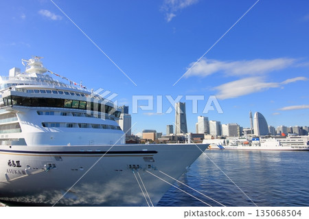 從大棧橋碼頭眺望港未來，冬季 135068504