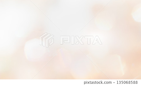 柔和閃亮的背景，膚色米色，散景模糊漸變 135068588