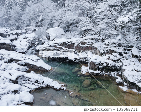 巽川峽谷(冬季) 巽川峽谷(冬季) 135068711