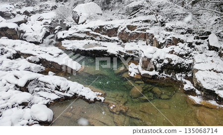 巽川峽谷(冬季) 巽川峽谷(冬季) 135068714
