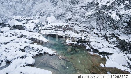 巽川峽谷(冬季) 巽川峽谷(冬季) 135068757
