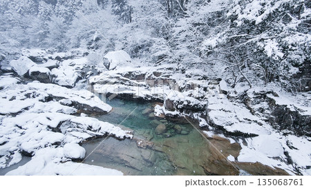 巽川峽谷(冬季) 巽川峽谷(冬季) 135068761