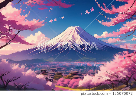 富士和櫻花 富士和櫻花 135070072