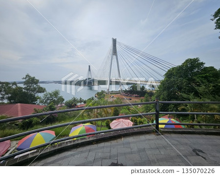 this is Barelang Bridge at Batam City this is Barelang Bridge at Batam City 135070226