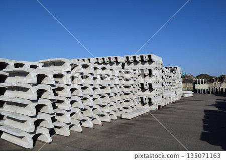 Concrete products for civil engineering work 135071163