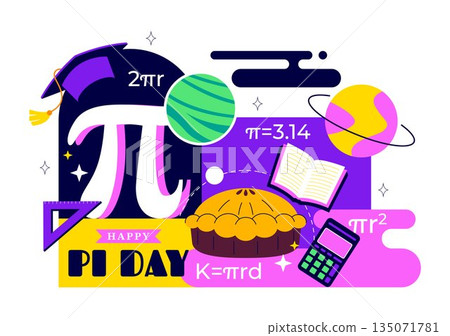 National Pie Day Vector Illustration on January 23 Featuring Delicious Pastry Shells With Various Fillings Flat Style Cartoon Background National Pie Day Vector Illustration on January 23 Featuring Delicious Pastry Shells With Various Fillings Flat Style Cartoon Background 135071781