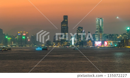 Jan 4 2026 Tsim Sha Tsui Urban Skyline And Waterfront Hong Kong 135072227