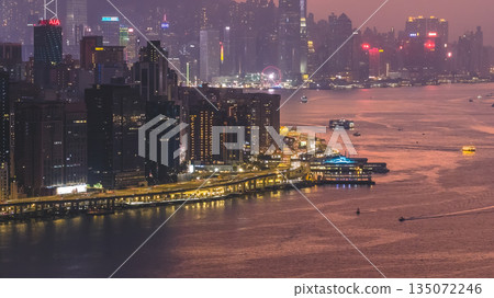 Jan 4 2026 Island East Corridor Causeway Bay Traffic Highway Hong Kong 135072246