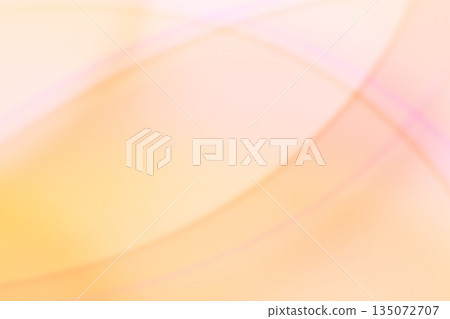 Pink and orange abstract background with gentle curves and a translucent feel 135072707