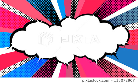 春季網點半色調粉紅背景 135072907