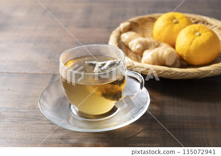 柚子薑烤綠茶 135072941