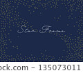 Star-studded frame background | Night sky style, elegant star motif Star-studded frame background | Night sky style, elegant star motif 135073011