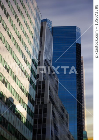Low angle view of skyscrapers Low angle view of skyscrapers 135073399