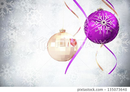 Hanging christmas decorations Hanging christmas decorations 135073648