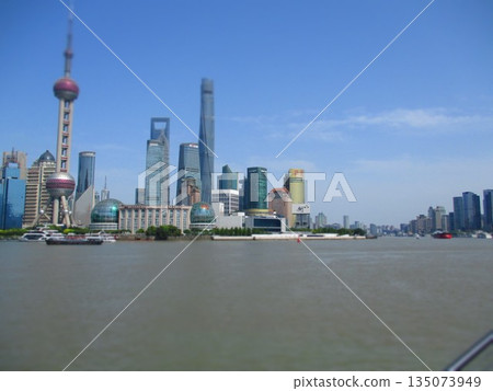 Shanghai, China, diorama style Shanghai, China, diorama style 135073949