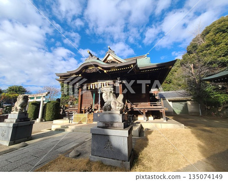 Akabane Hachiman Shrine worship hall 135074149