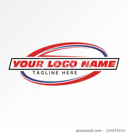 Ellipse swoosh emblem fast sport speed template garage automobile performance logo design graphic concept creative premium vector stock image top sell Ellipse swoosh emblem fast sport speed template garage automobile performance logo design graphic concept creative premium vector stock image top sell 135074724