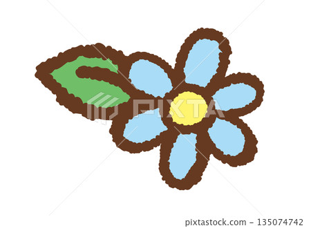 花卉向量圖 135074742