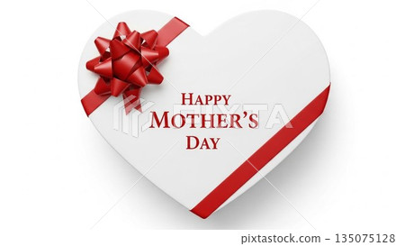 A Mother's Day scene filled with smiles as mother and daughter hand over a bouquet A Mother's Day scene filled with smiles as mother and daughter hand over a bouquet 135075128