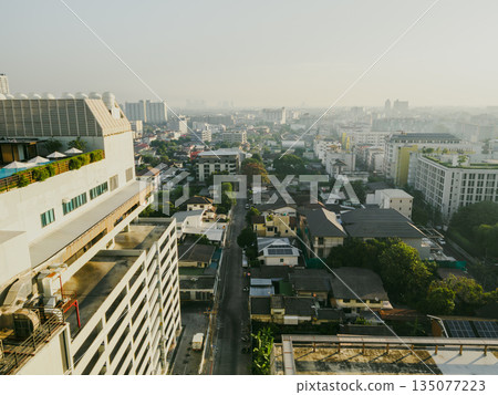 Streets of Bangkok, Thailand, around On Nut Streets of Bangkok, Thailand, around On Nut 135077223