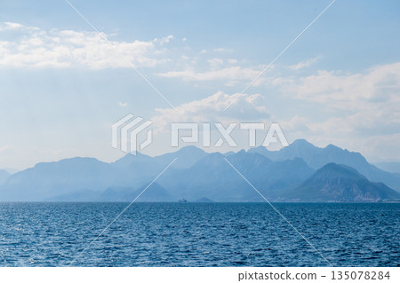 The Antalya coastline The Antalya coastline 135078284
