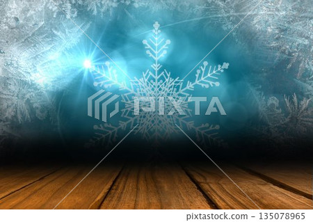 Shimmering light design over boards Shimmering light design over boards 135078965