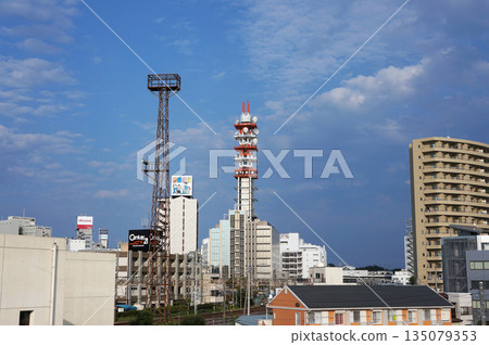 Docomo Tower NTT Docomo Mito Building Huge steel tower Miyamachi, Mito City, Ibaraki Prefecture Docomo Tower NTT Docomo Mito Building Huge steel tower Miyamachi, Mito City, Ibaraki Prefecture 135079353