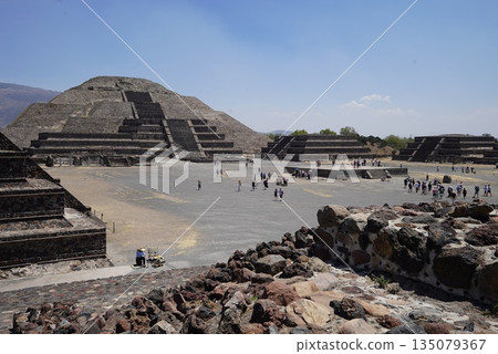 Teotihuacan remains in Mexico Teotihuacan remains in Mexico 135079367