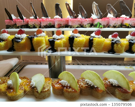 egyptian desserts in the hotel egyptian desserts in the hotel 135079506