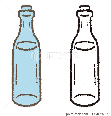 瓶子插圖 135079734