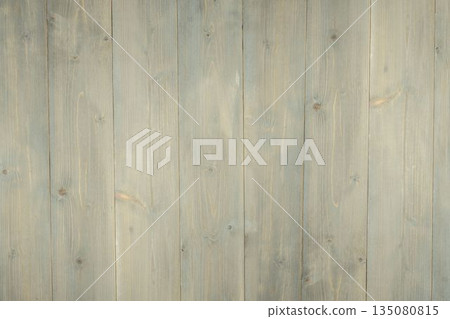 Flat design showing weathered grey wooden planks displaying grain patterns and subtle knots Flat design showing weathered grey wooden planks displaying grain patterns and subtle knots 135080815