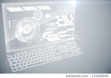 Futuristic technology interface Futuristic technology interface 135080840
