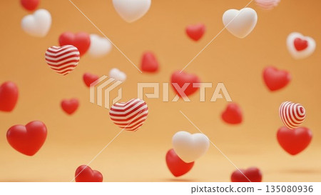 情人節背景素材插圖 135080936